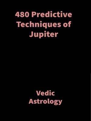 cover image of 480 Predictive Techniques of Jupiter